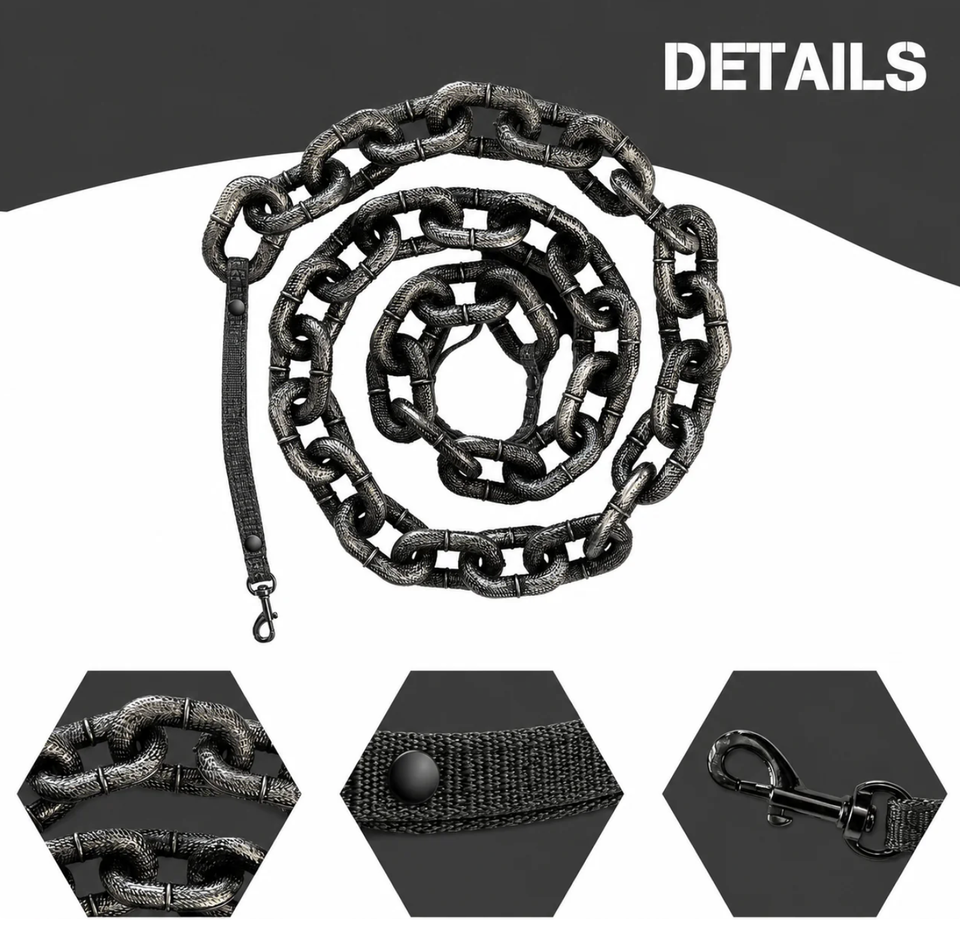 Bark Mafia™ Giant Chain Leash